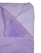 Dolce & Gabbana Purple Silk Rectangle Wrap Shawl Scarf
