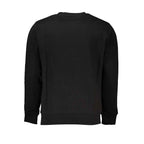 La Martina Black Cotton Men Sweater