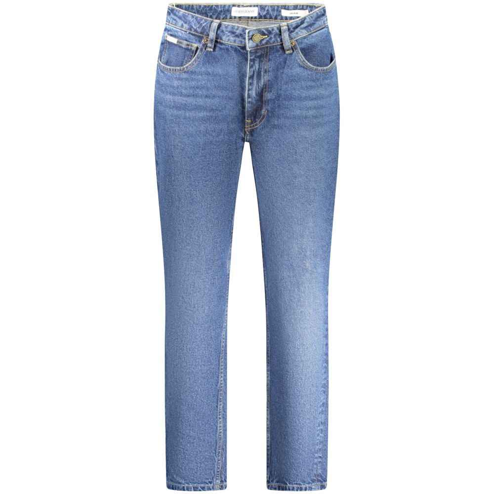 Guess Jeans Blue Cotton Jeans Denim