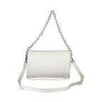 Mario Valentino White Polyethylene Handbag