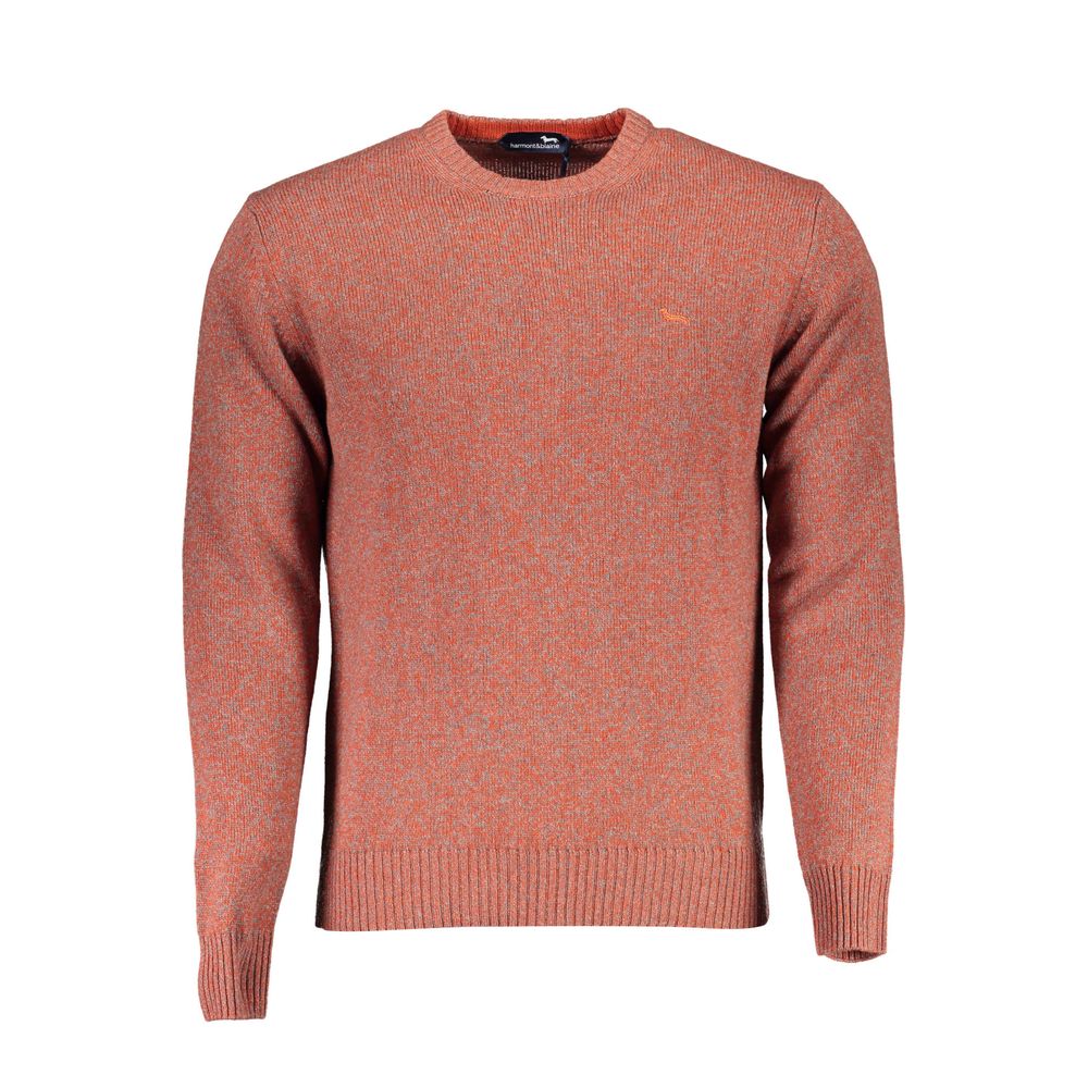 Harmont & Blaine Red Wool Men Sweater
