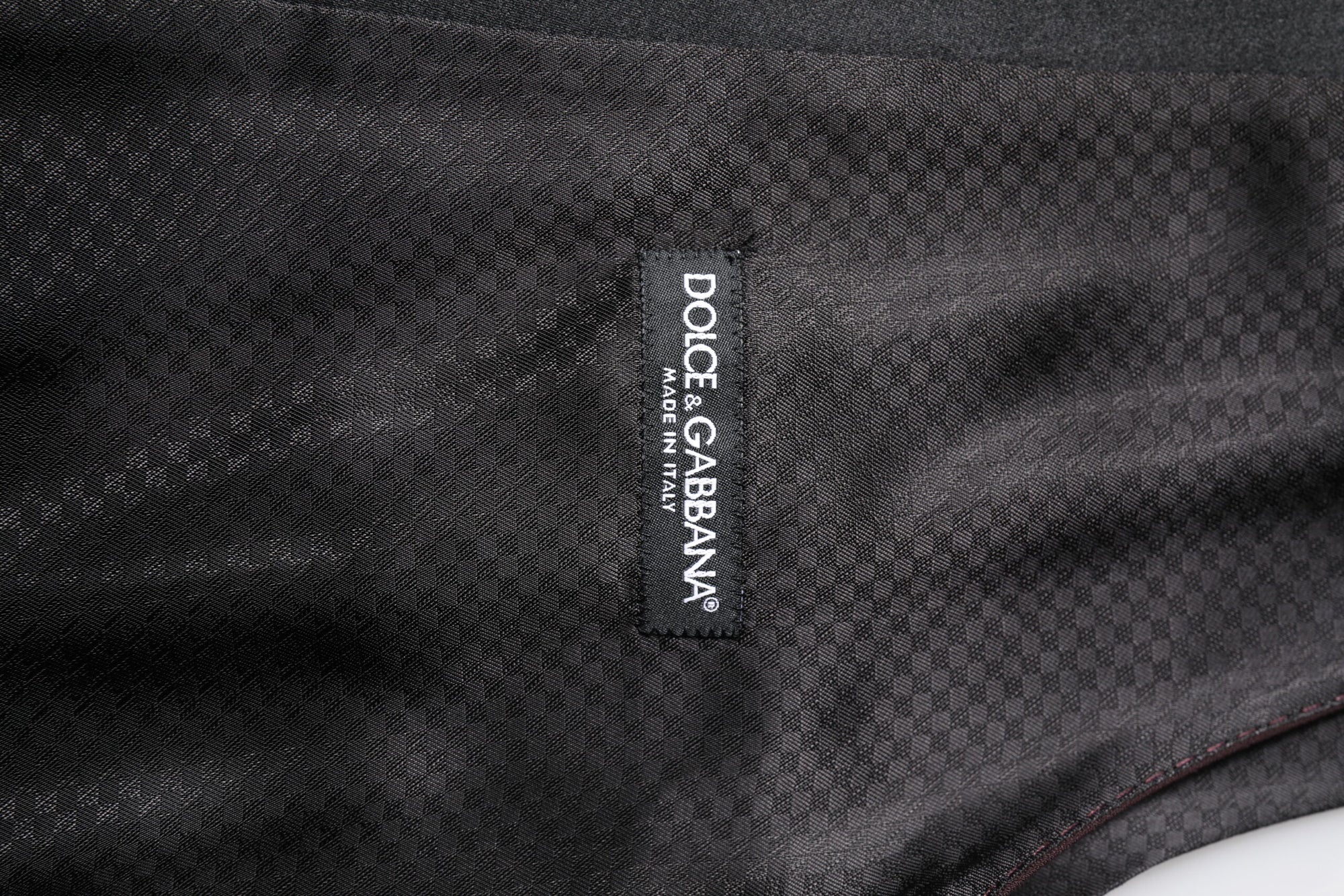 Dolce & Gabbana Maroon Wool Waistcoat Dress Formal Vest