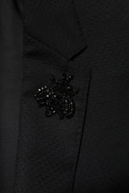 Dolce & Gabbana Black Wool Single Breasted 2 Piece Suit