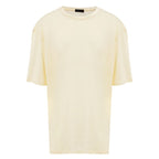 Corneliani Yellow Linen T-Shirt