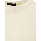 Corneliani Yellow Linen T-Shirt