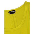 Tom Ford Yellow Silk Tank Top