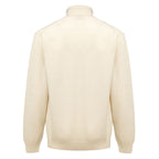 Cruciani White Cashmere Turtleneck