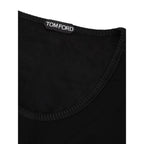 Tom Ford Black Viscose Tank Tops