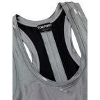 Tom Ford Gray Viscose Tank Tops