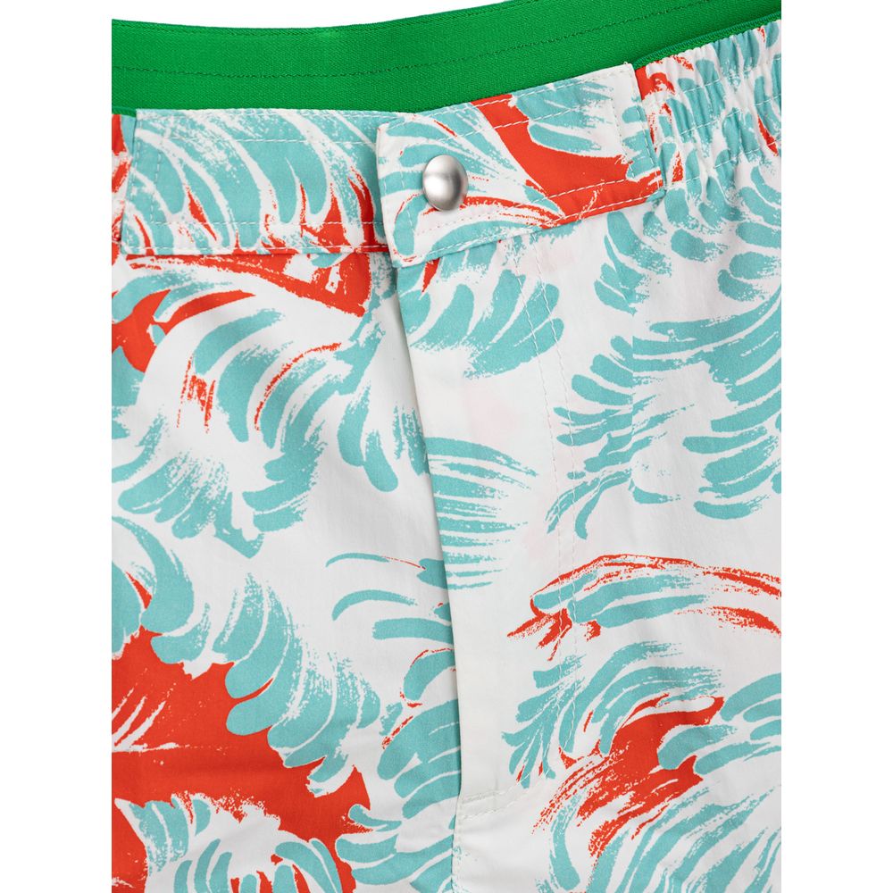 Bottega Veneta White Polyamide Swim Short