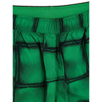 Bottega Veneta Green Polyamide Swim Short