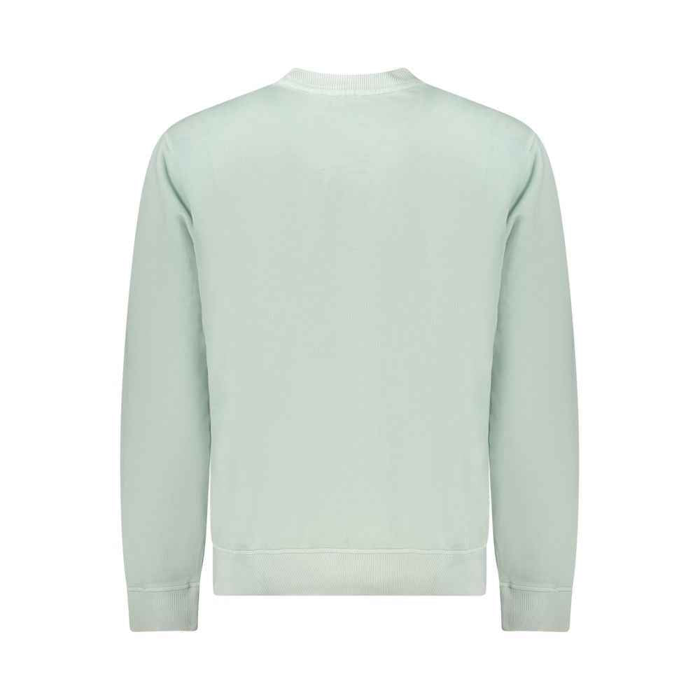 Hugo Boss Green Cotton Men Sweater