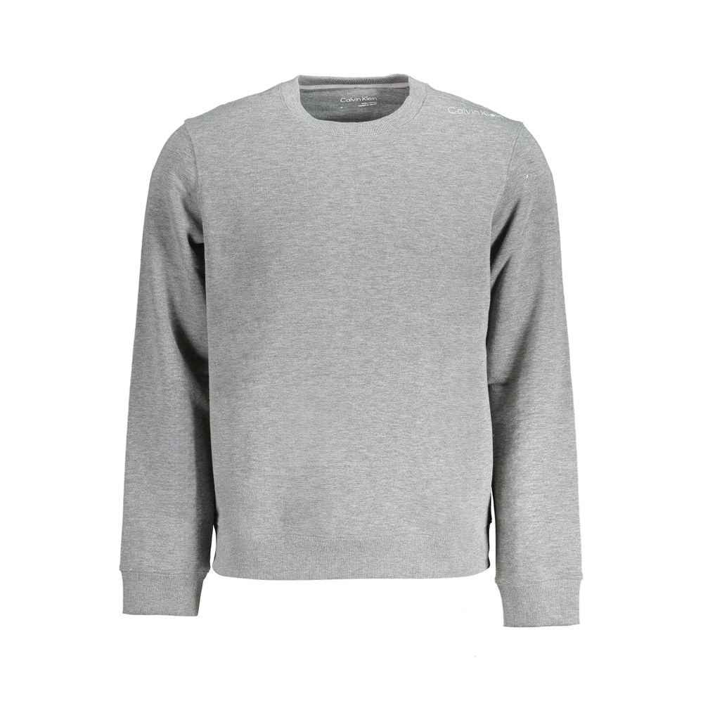 Calvin Klein Gray Polyester Men Sweater