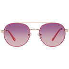 Guess Pink Metal Sunglasses