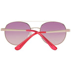 Guess Pink Metal Sunglasses