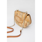 Alviero Martini Prima Classe Beige Leather Handbag