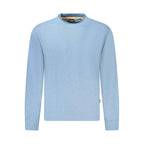 Hugo Boss Blue Cotton Men Sweater