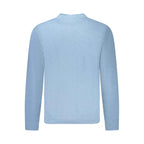 Hugo Boss Blue Cotton Men Sweater
