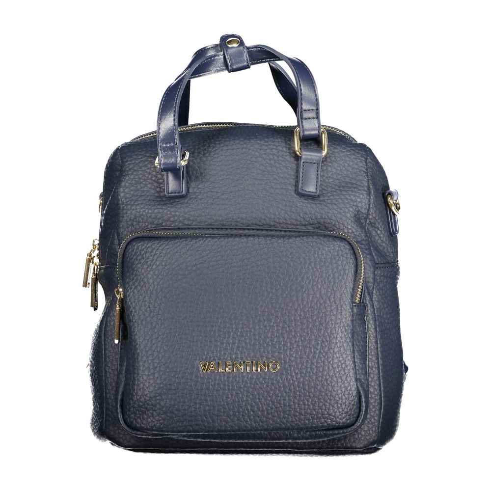 Mario Valentino Blue Polyethylene Women Backpack
