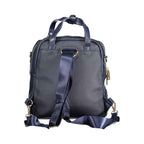 Mario Valentino Blue Polyethylene Women Backpack