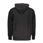Tommy Hilfiger Black Cotton Men Sweater Hoodie