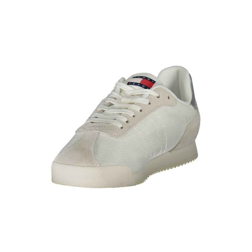Tommy Hilfiger White Polyester Women Sneaker