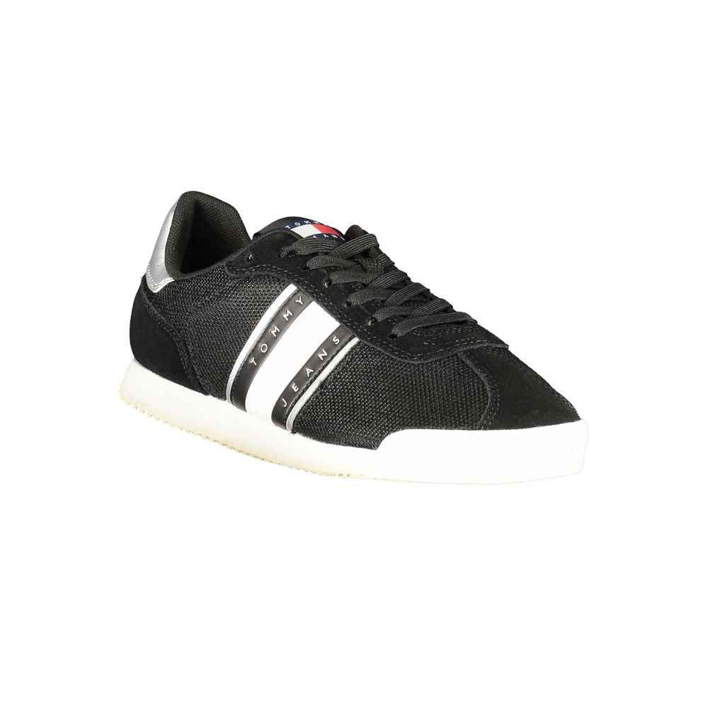 Tommy Hilfiger Black Polyester Women Sneaker