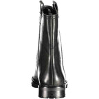 Ralph Lauren Black Leather Women Boot