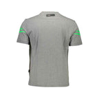 Plein Sport Brown Cotton Men T-Shirt