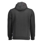 Napapijri Black Cotton Men Hoodie