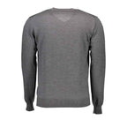 Harmont & Blaine Brown Wool Men Sweater