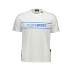 Plein Sport White Cotton Men T-Shirt