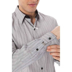 Costume National White Cotton Men Shirt