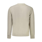 Hugo Boss Beige Cotton Men Sweater
