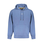 Hugo Boss Blue Cotton Men Sweater