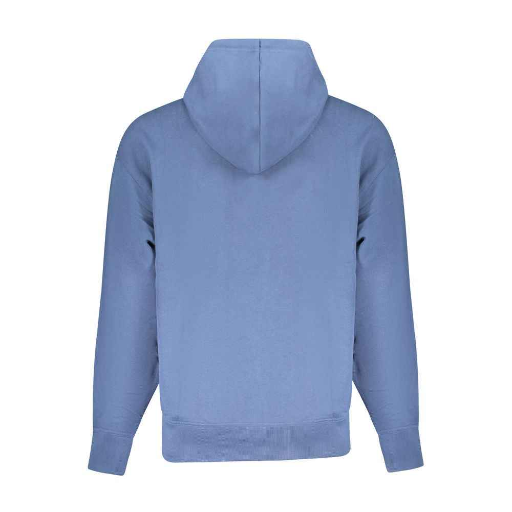 Hugo Boss Blue Cotton Men Sweater