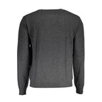 La Martina Brown Wool Men Sweater
