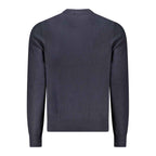 Hugo Boss Blue Cotton Men Sweater