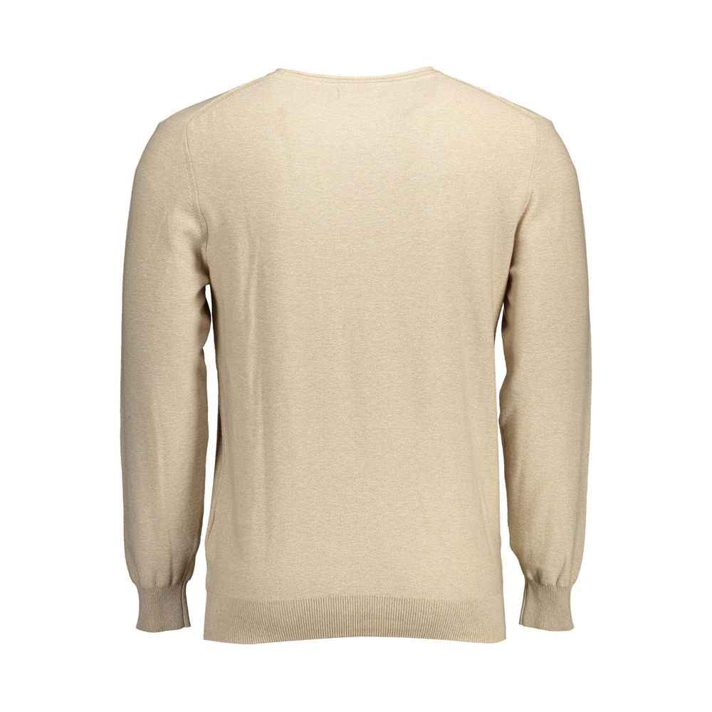 Gant Beige Cotton Men Sweater