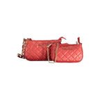 Mario Valentino Red Polyethylene Handbag