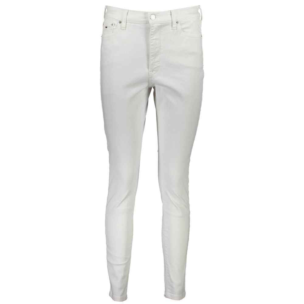 Tommy Hilfiger White Cotton Women's Jean
