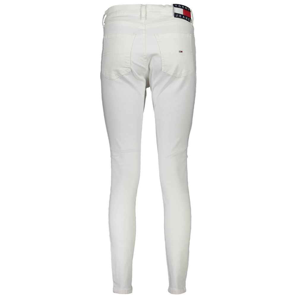 Tommy Hilfiger White Cotton Women's Jean