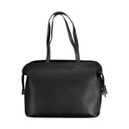 Mario Valentino Black Polyethylene Handbag