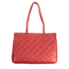 Mario Valentino Red Polyethylene Handbag