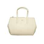 Calvin Klein Beige Polyester Handbag
