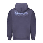 Napapijri Blue Cotton Men Sweater