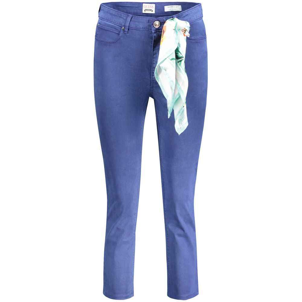 Guess Jeans Blue Cotton Women's Skinny Jean
