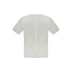 North Sails Gray Cotton Men T-Shirt