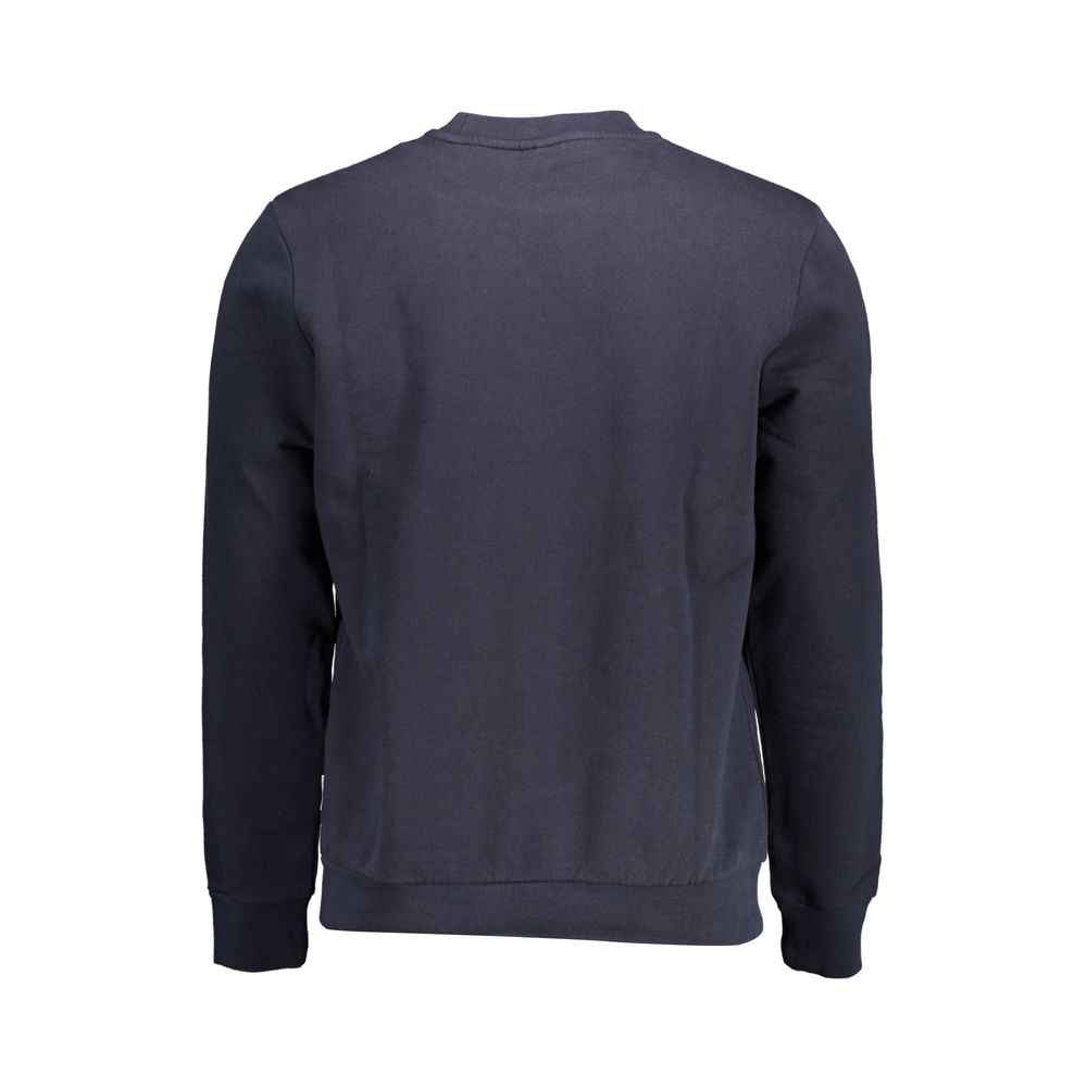 Napapijri Blue Cotton Men Sweater