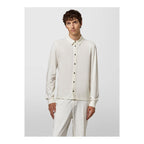 Alpha Studio White Cotton Shirt